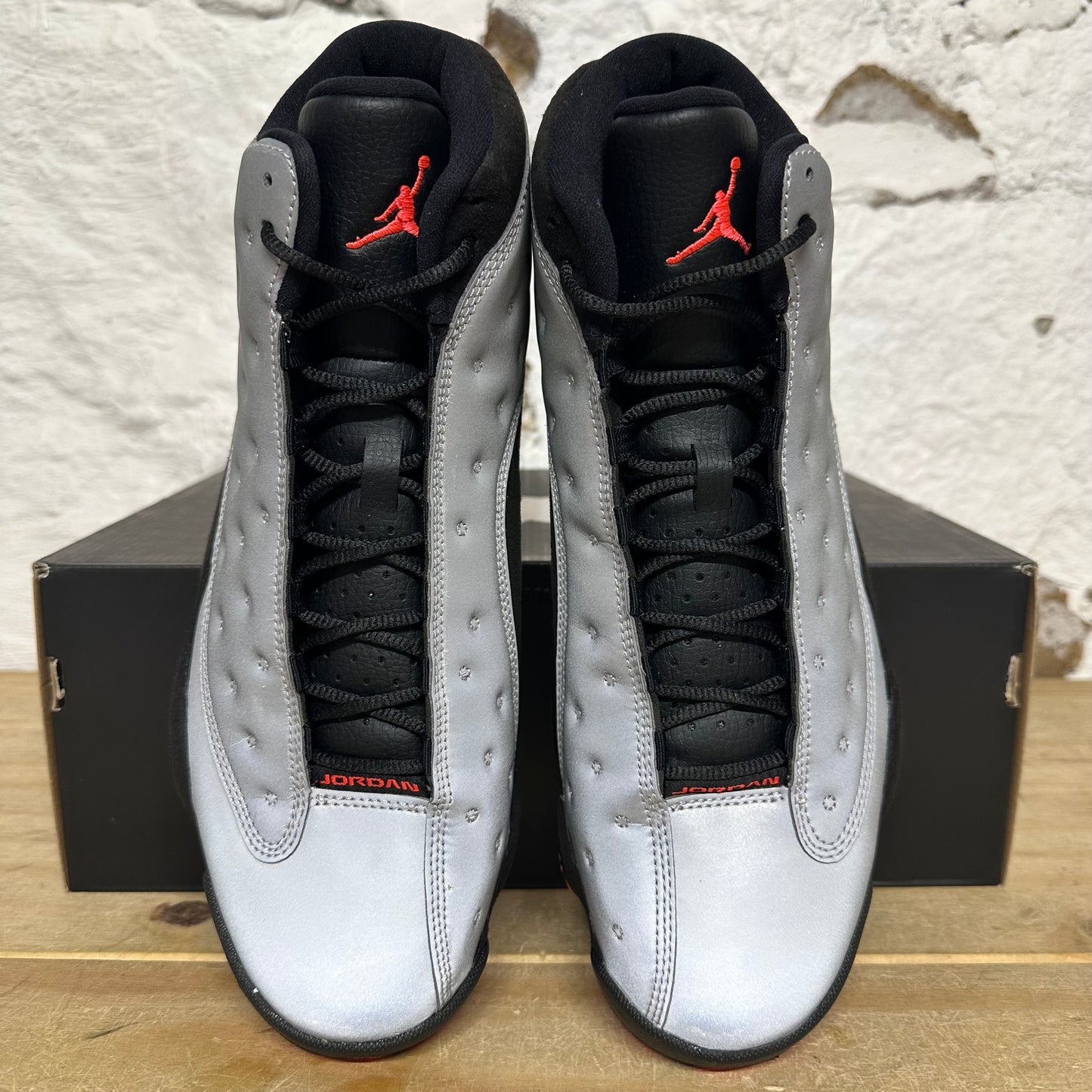 Air Jordan 13 3M Reflective Silver Sz 10 DS