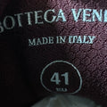 Bottega Veneta Burgundy Silver Orbit Sneaker Sz 8 (41) DS