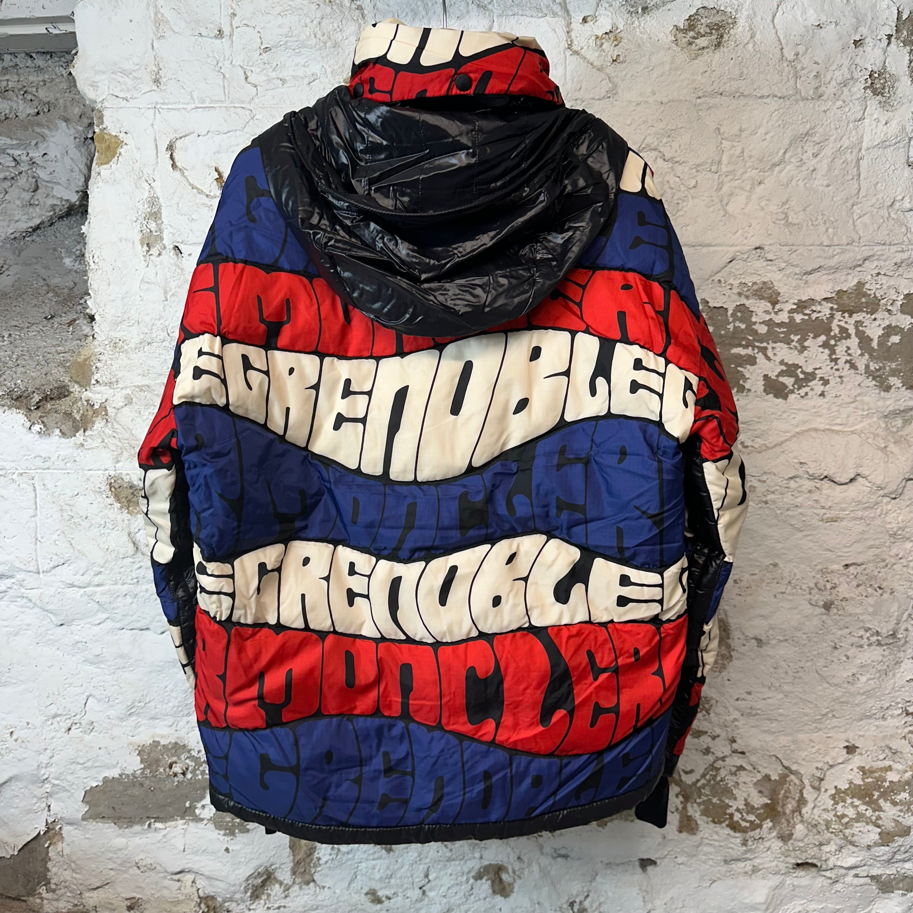 Moncler Limmat Multi Color Down Jacket Sz L (3) – The Gallery Online