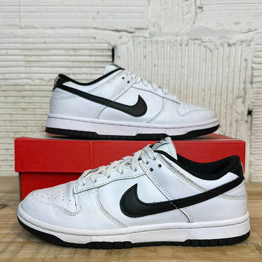 Nike Dunk Low White Black Sz 5 (6.5W)