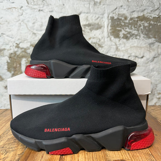 Balenciaga Sock Runner Black Red Sneaker Sz 11 (44)