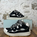 Lanvin Curb Black White Sneaker Sz 6.5 (39)
