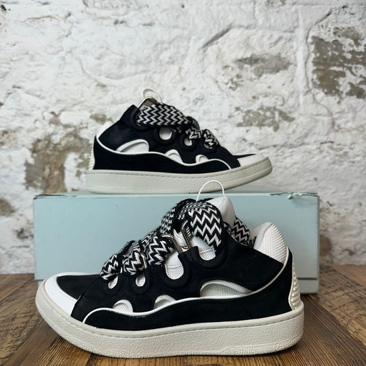 Lanvin Curb Black White Sneaker Sz 6.5 (39)
