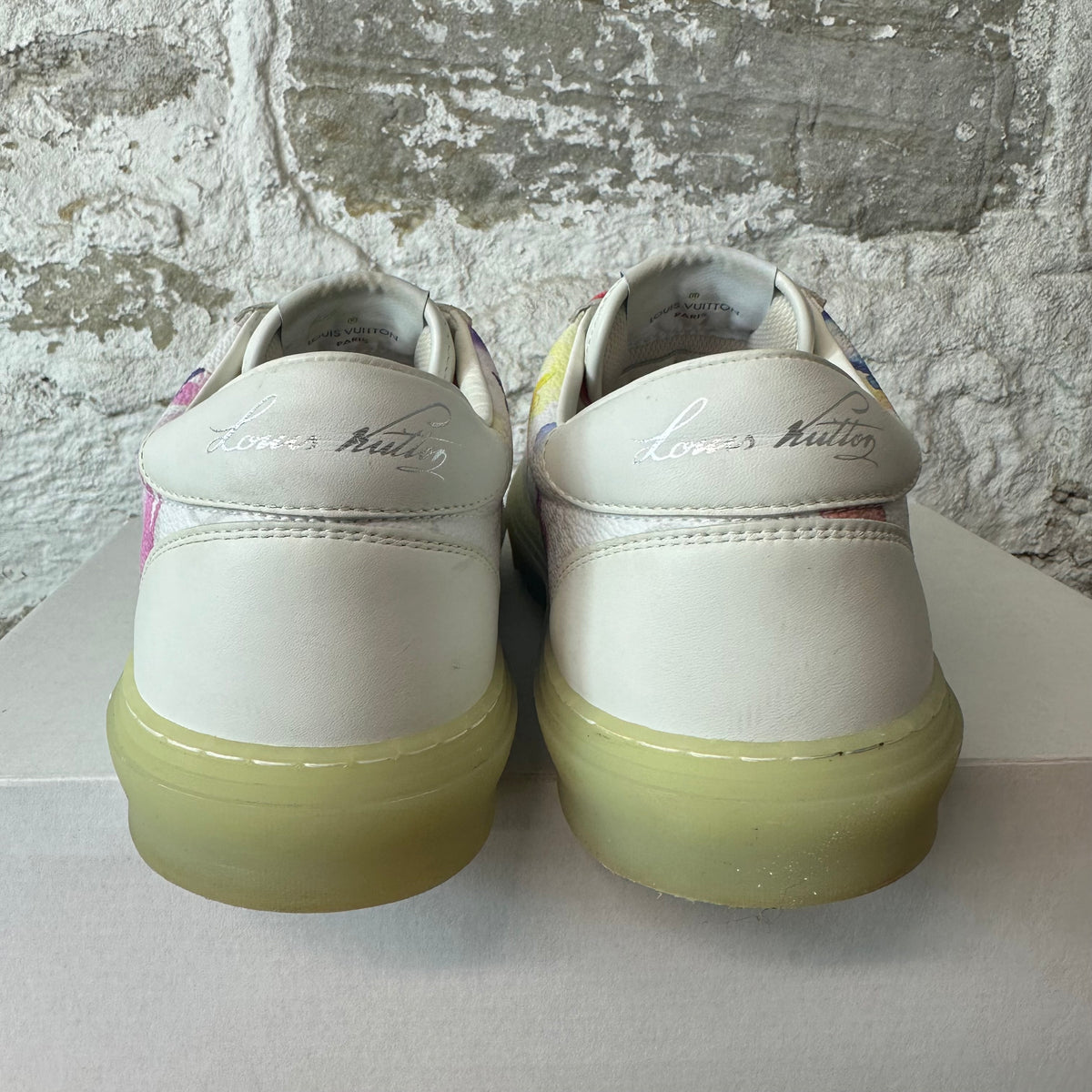 Louis Vuitton Watercolor Monogram Ollie Sneaker Sz 10 (8.5LV)