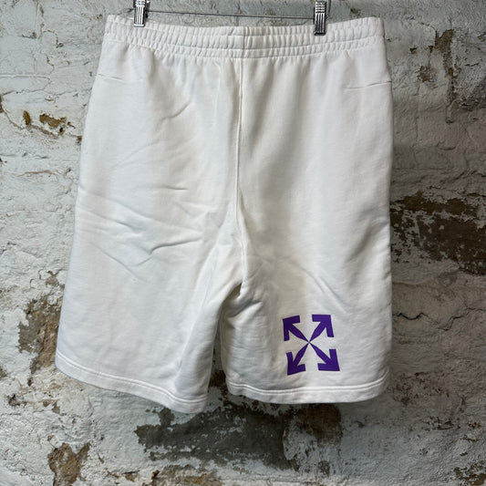 Off White Kiss Shorts White Sz XL