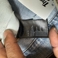 Amiri Crystal Thrasher Blue Denim Jeans Sz 31