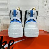 Nike Blazer Mid Sacai White Black Legend Blue Sz 13 DS