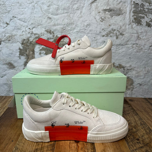 Off White Vulc Cream Suede Sz 4.5 (36) DS