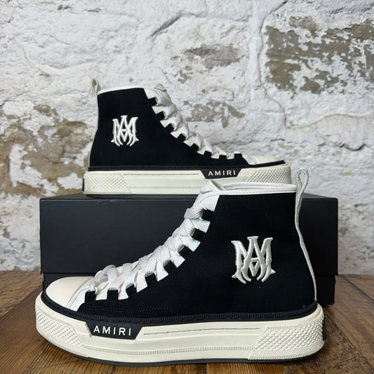 Amiri High White AM Black White Sneaker Sz 11 (44)