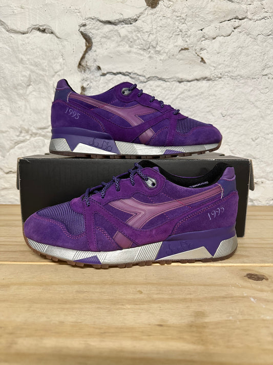 Diadora N9000 Packer Shoes Raekwon Purple Tate Sz 7.5 DS