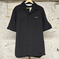 Off-White Spray Diagonals Button Up Shirt Black Sz L