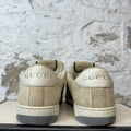 Gucci Screener Beige Cream Sneaker Sz 7