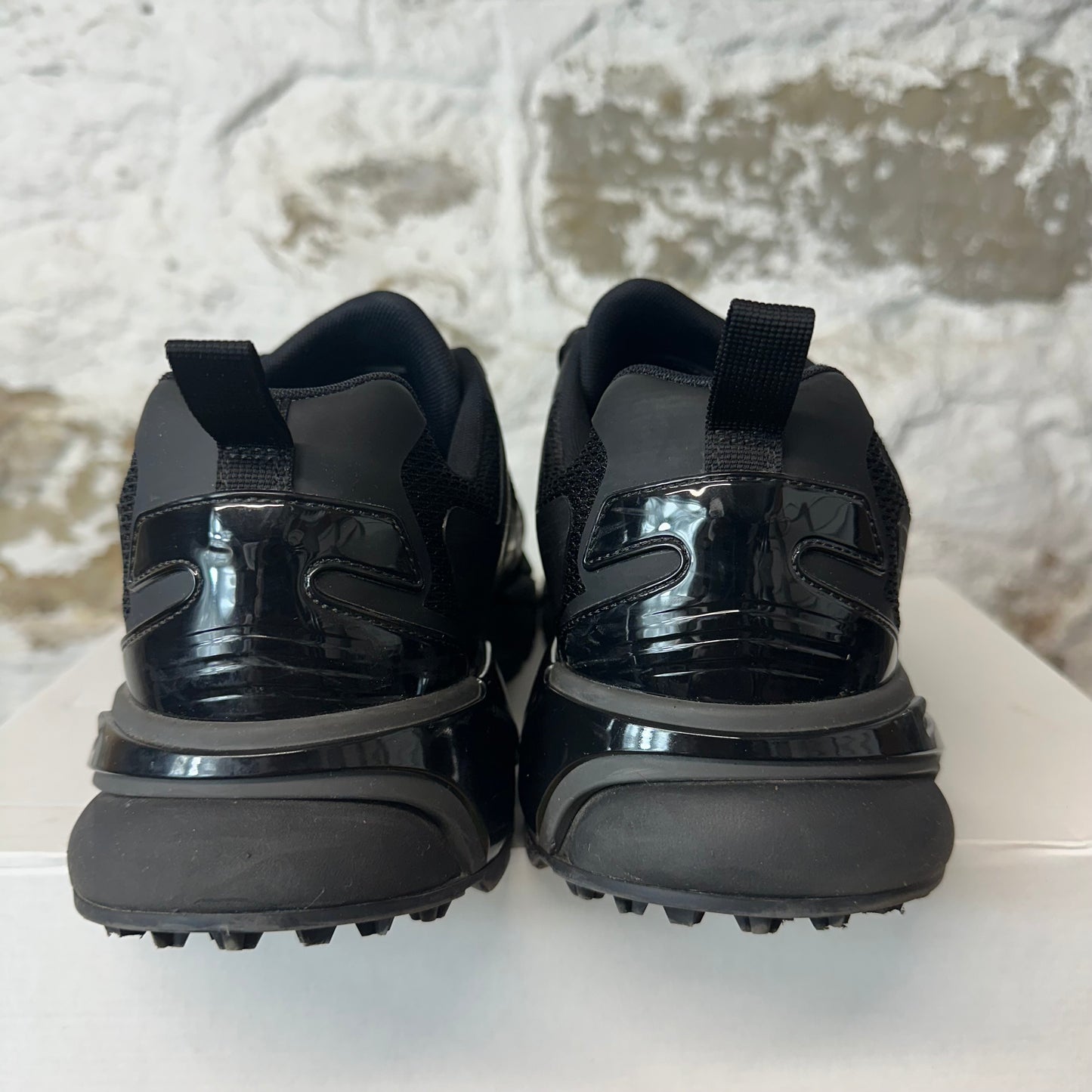 Louis Vuitton Triple Black Tatic Runner Sneaker Sz 10.5 (9LV)