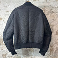 Amiri MA Tonal Crinkle Bomber Jacket Black Sz M