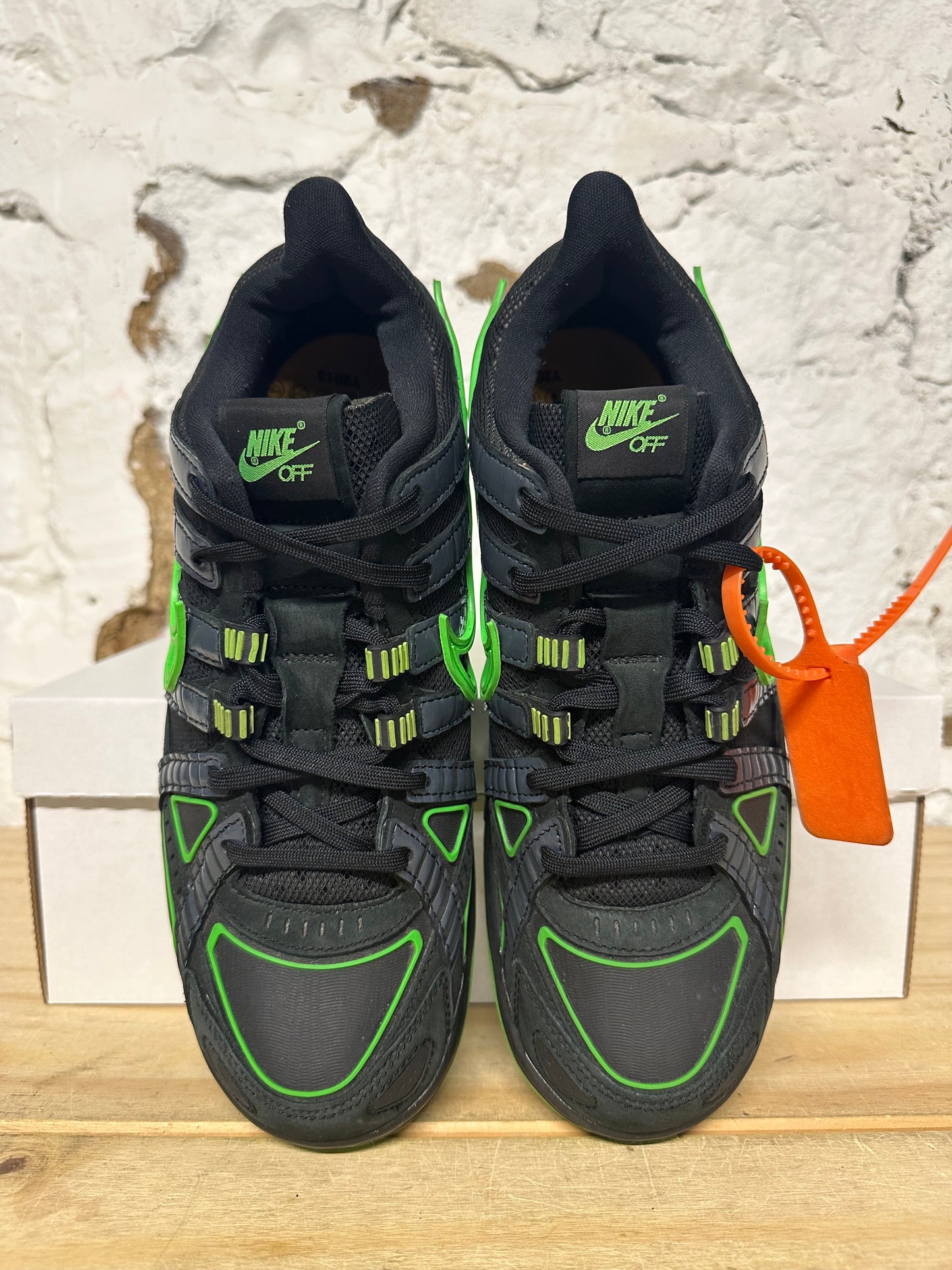 Nike Rubber Dunk Off White Green Strike Sz 9