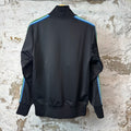 Palm Angels Rainbow Black Track Jacket Sz M
