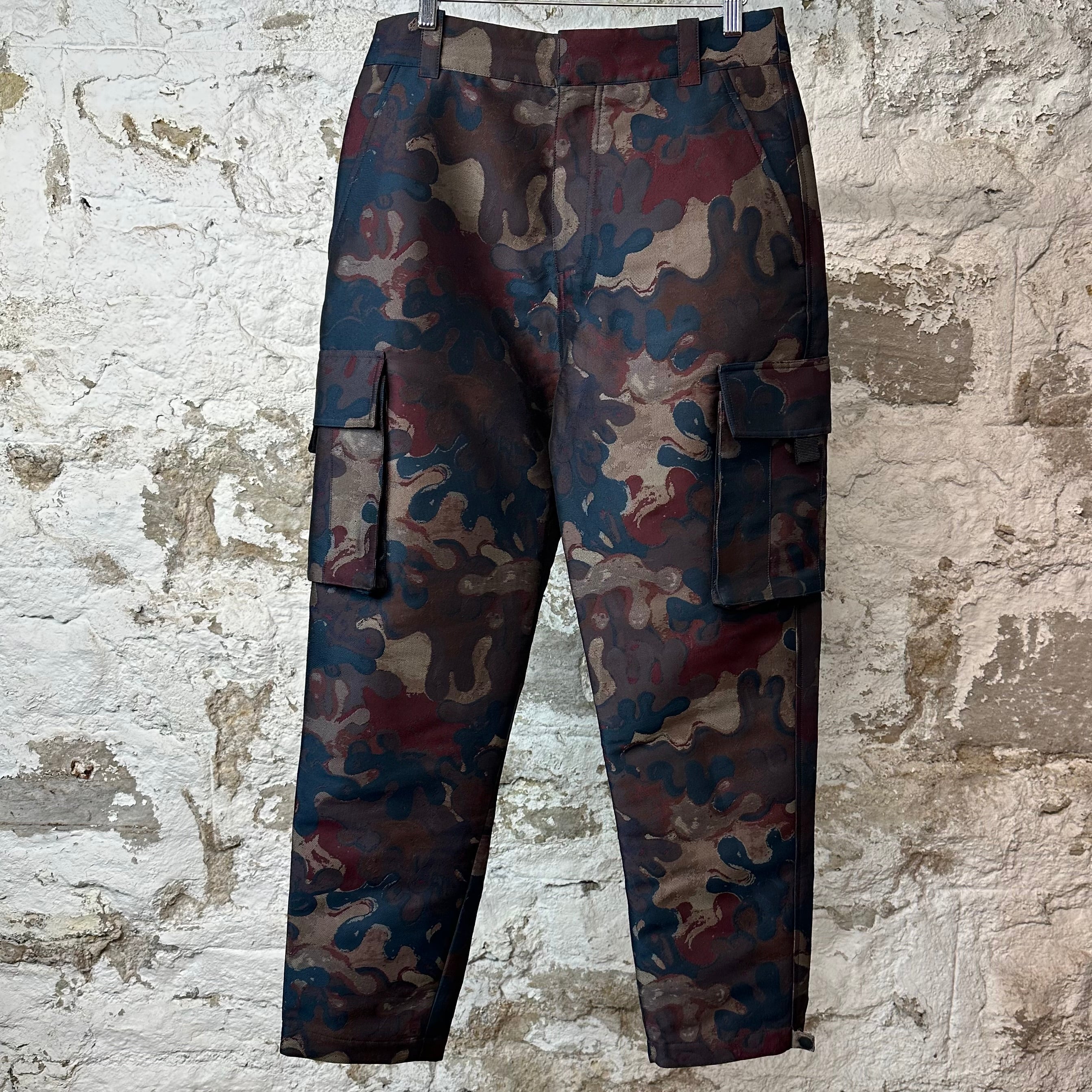 Dior x Peter Doig Camo Cargo Pants Sz 30