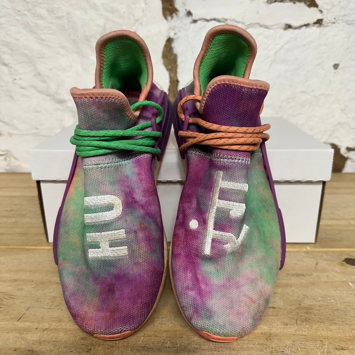 Adidas Human Race NMD Pharrell Holiday Festival Sz 8.5
