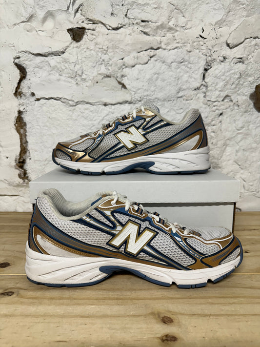 New Balance 740 Heron Blue Vintage Indigo Sz 12