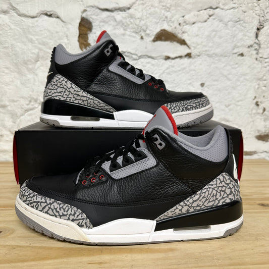 Air Jordan 3 Black Cement (2018) Sz 11