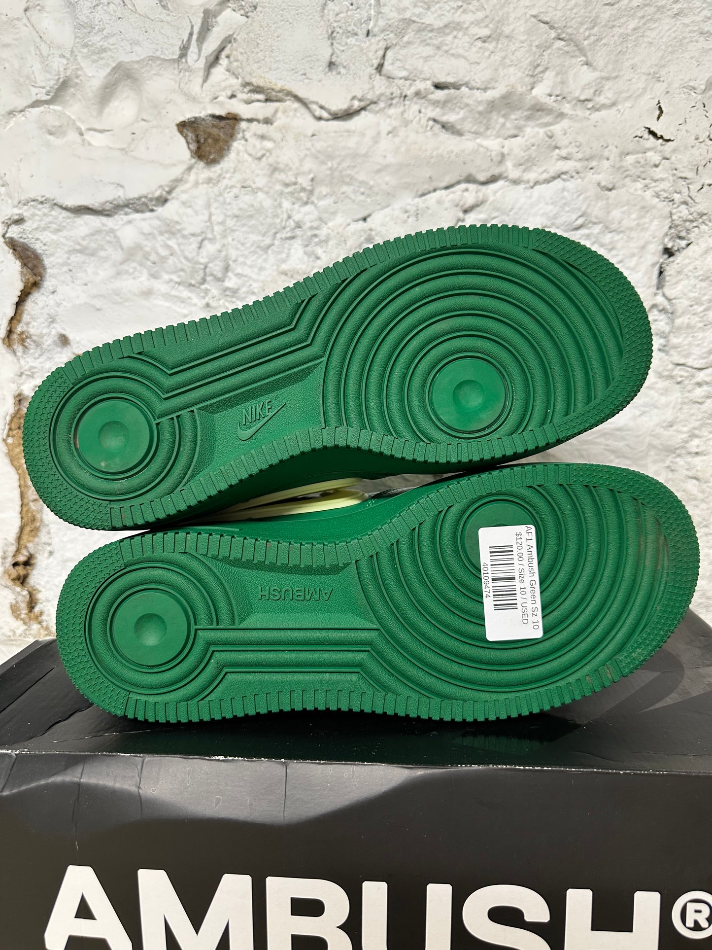 Nike Air Force 1 Low Ambush Green Sz 10