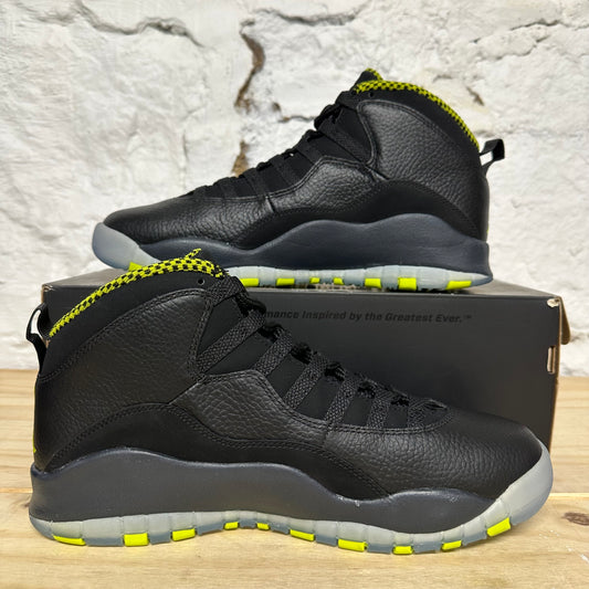 Air Jordan 10 Venom Green Sz 10 DS
