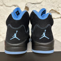 Air Jordan 5 Black University Blue Sz 10 DS