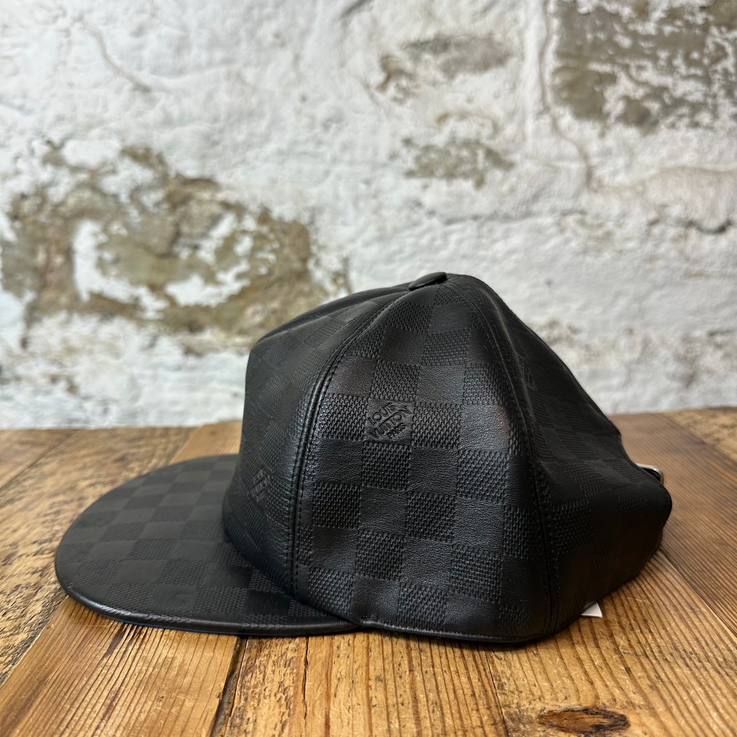 Louis Vuitton Damier Infini Leather Hat