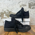 Rick Owens Jumbo Lace Puffer Triple Black Sneaker Sz 9 (42)