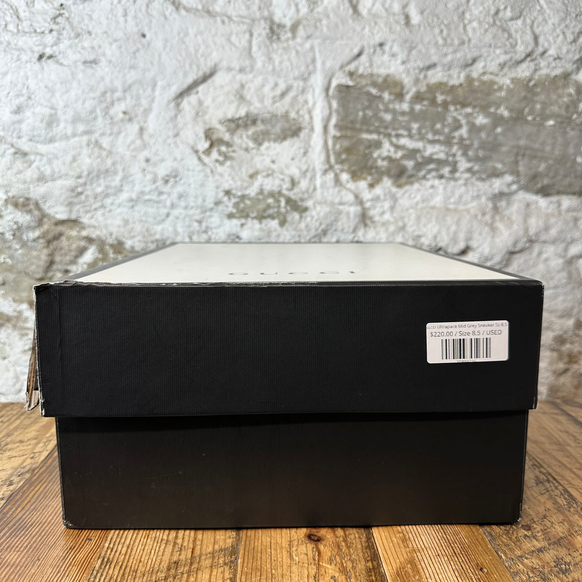 Gucci Ultrapace Mid Grey Sneaker Sz 8.5