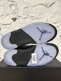 Air Jordan 5 Black Metallic Sz 9 DS