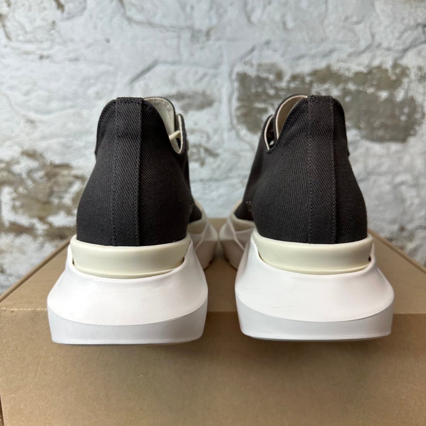 Rick Owens Abstract Dark Dust Milk Sneaker Sz 7.5 (40.5)