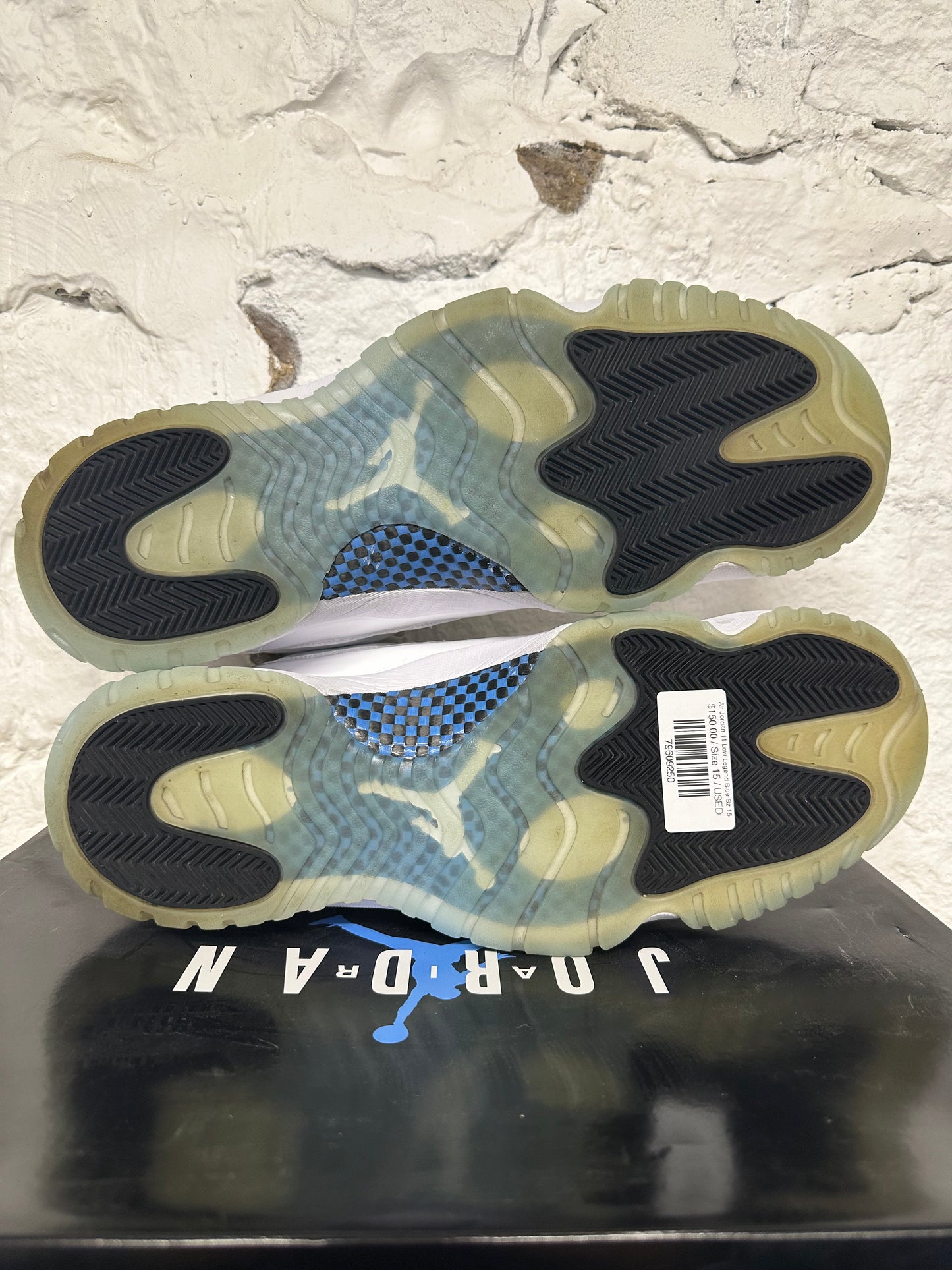 Air Jordan 11 Low Legend Blue Sz 15