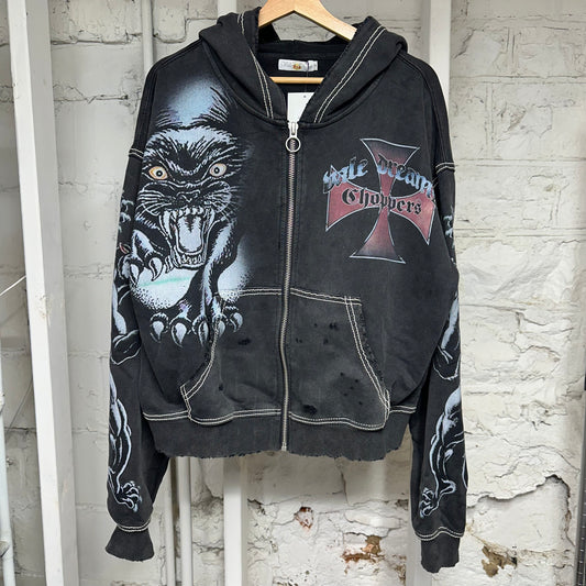 Vale Forever Hardy Boyz Zip Up Hoodie Sz S