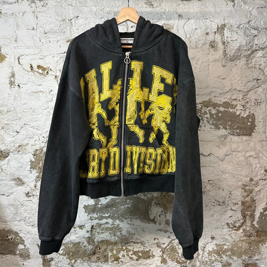Vale Mud Friday Zip Up Hoodie Black Sz L