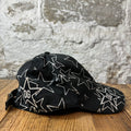 Dolce Gabbana White Stars Black Hat Sz L