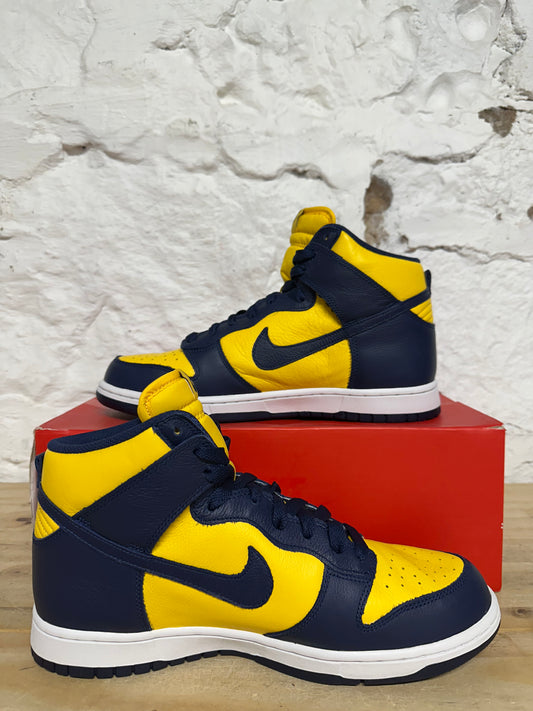 Nike Dunk High Michigan (2016) Sz 10.5