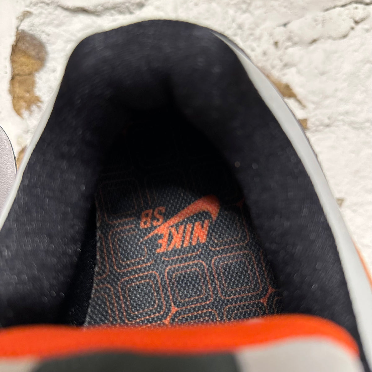 Nike SB Zoom Air Regime Grey Black Orange Sz 10 DS