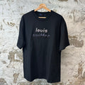 Louis Vuitton Bead Embroidered T-shirt Black Sz XL