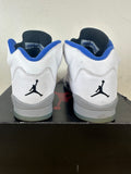 Air Jordan 5 White Stealth Sz 6.5Y