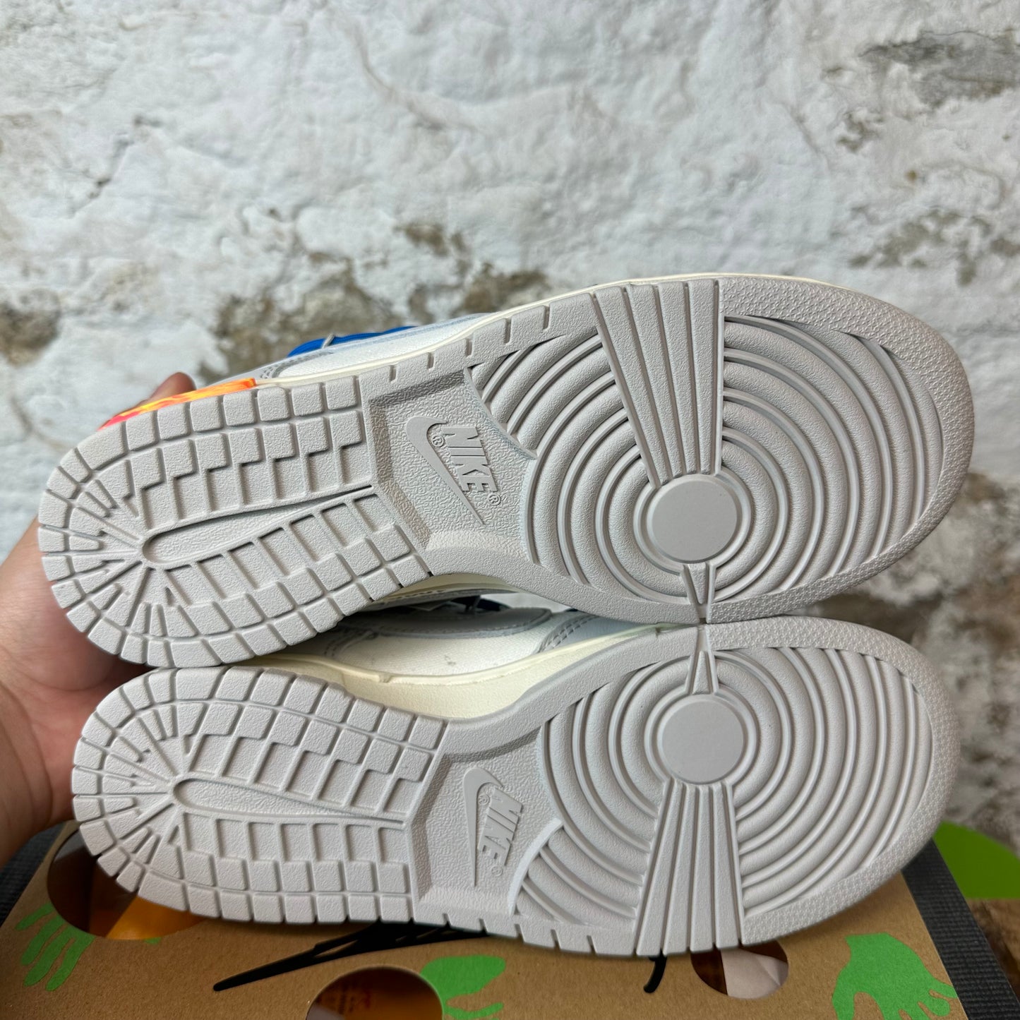 Nike Off White Dunk Lot 10 Sz 7 DS