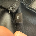 Amiri Faded Black Distressed Denim Jeans Sz 33