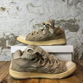 Lanvin Curb Beige Brown Sneaker Sz 13 (46)