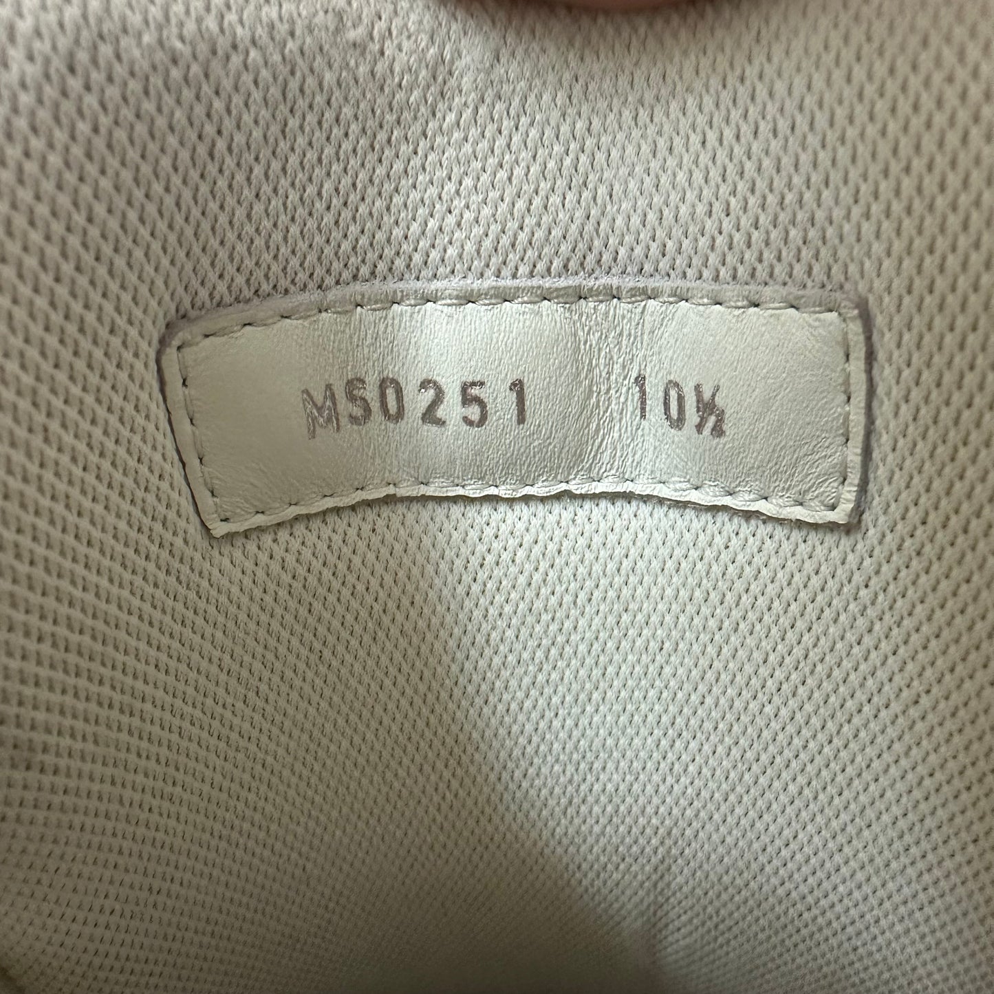 Louis Vuitton Beige Monogram Trainer Sneaker Sz 12 (10.5LV)