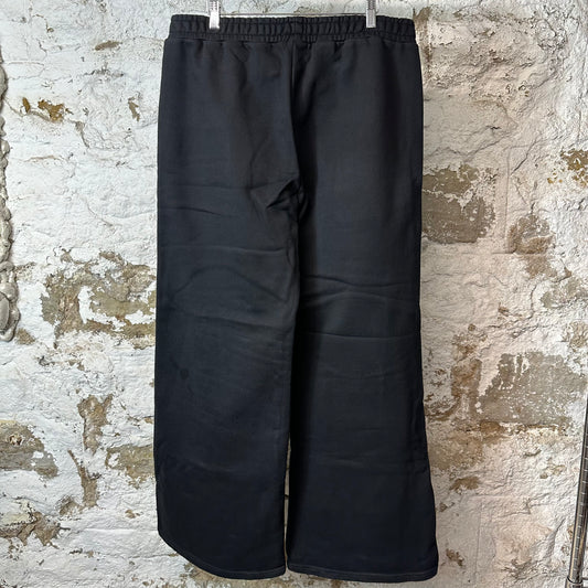Bottega Desires Logos Black Sweatpants Sz L