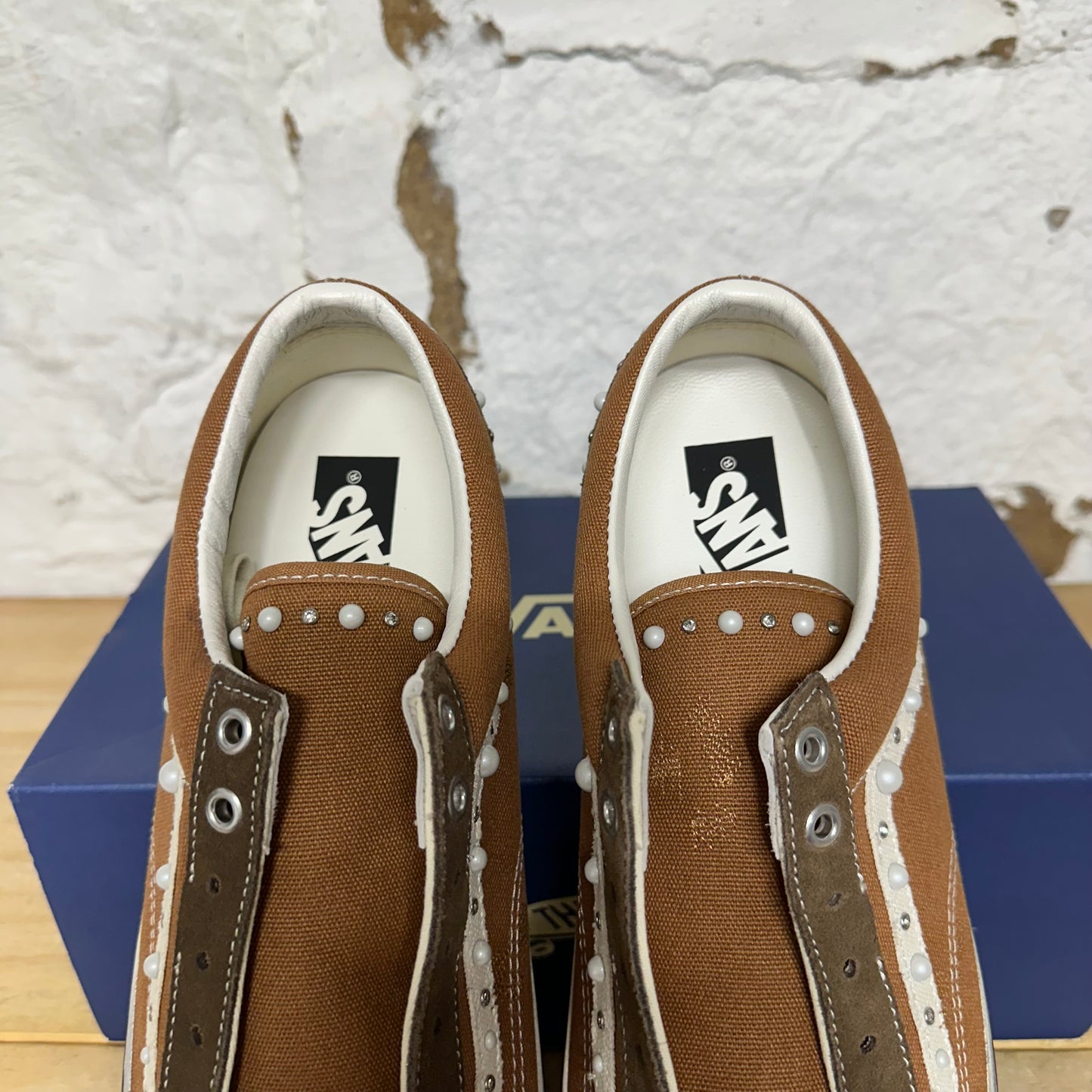 Vans LX Old Skool 36 Pearlized Vintage Pack Cocoa Brown Sz 13 DS