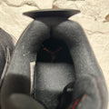 Air Jordan 4 Black Canvas Sz 12
