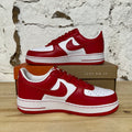 Nike Air Force 1 Low Terror Squad White University Red Sz 10 DS