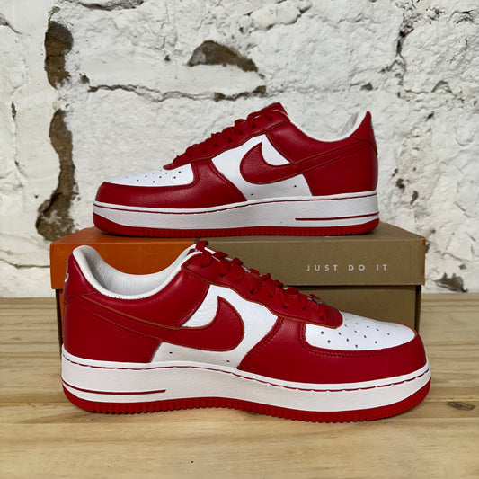 Nike Air Force 1 Low Terror Squad White University Red Sz 10 DS