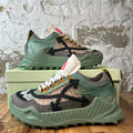 Off-White ODSY 1000 Black Green Sneaker Sz 10 (43)